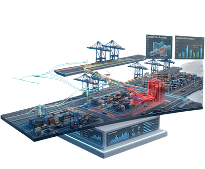 NXW2.1P07 - Container Flow Monitoring, Prediction, and Disruption