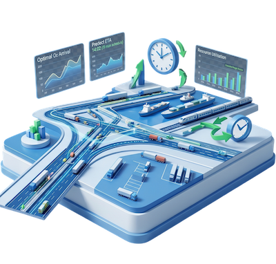 NXW5.4P01 - Prediction and Optimization of Transport Fleet Arrival Times
